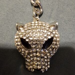 NWOT Effy Faux Diamond Panther Keychain